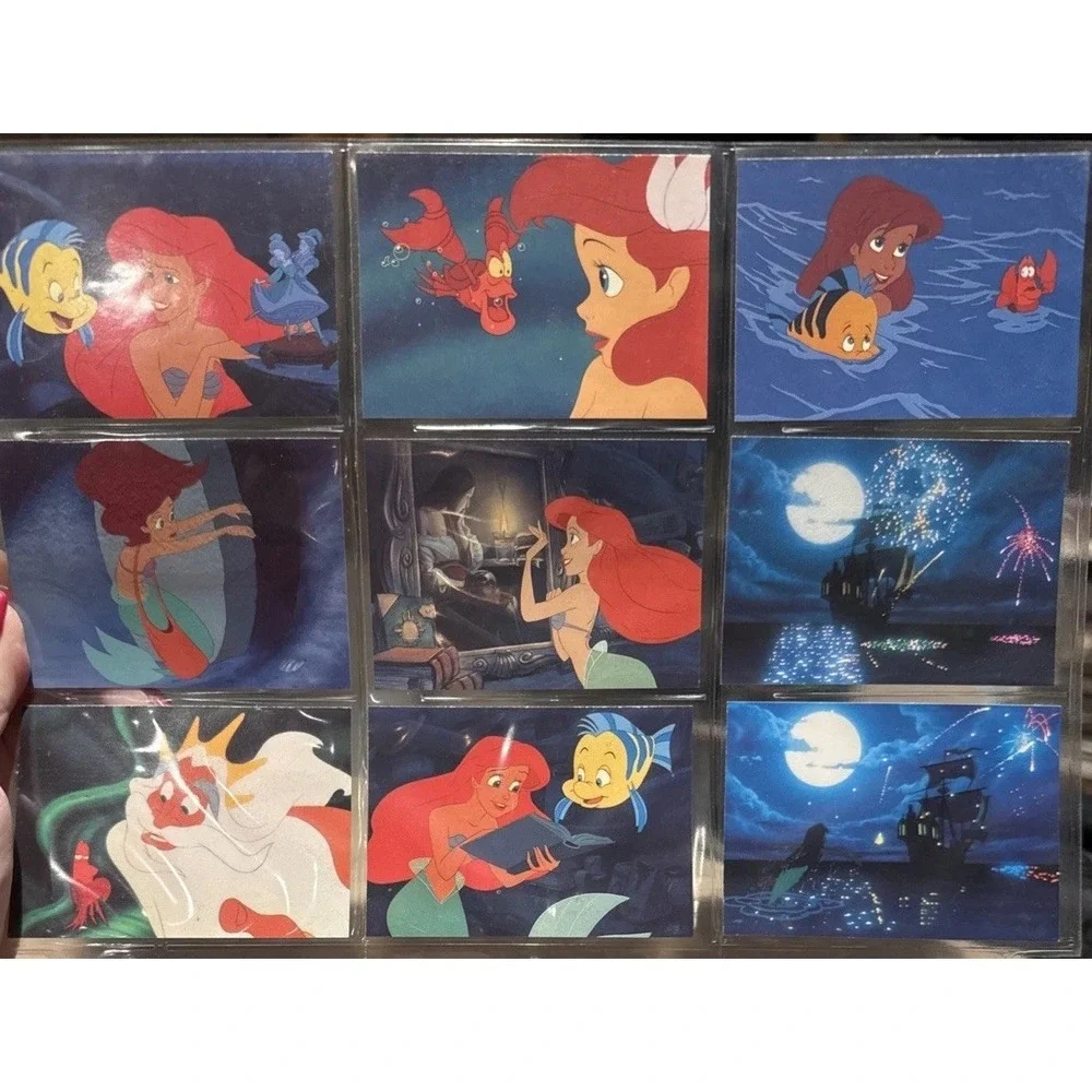 Disney Little Mermaid 1991 Pro Set Complete 90 Card Set 15 Sketch 15 Standups